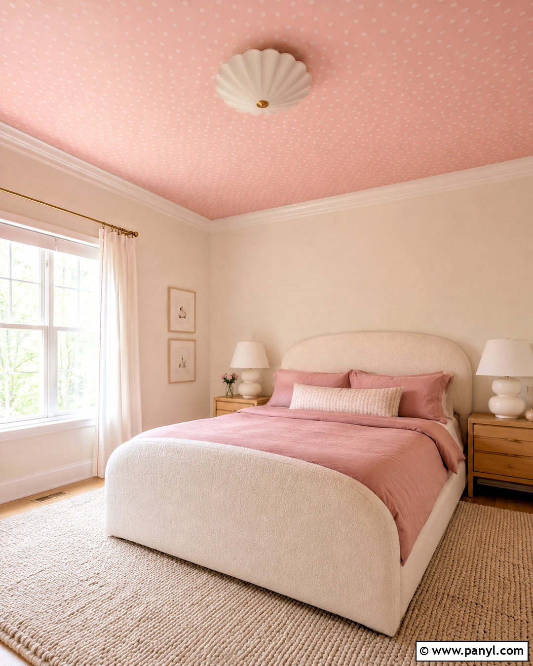 Pink And White Polka Dot Wallpaper Ceiling - 20 pink and white polka dots wallpaper ideas