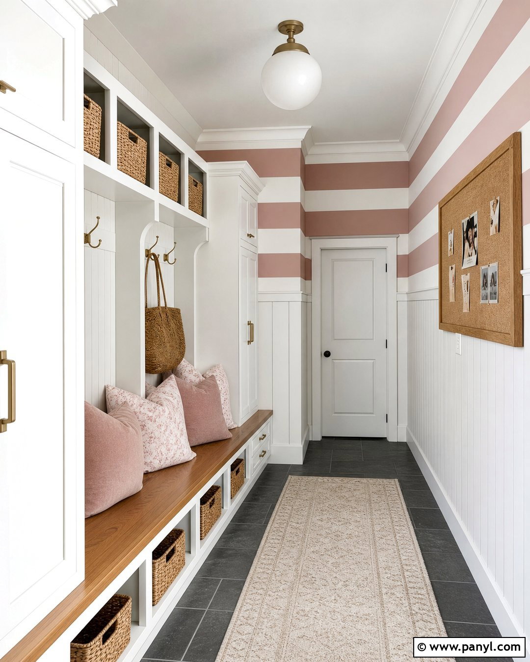 30 Pink and White Striped Walls Ideas for Charming Rooms