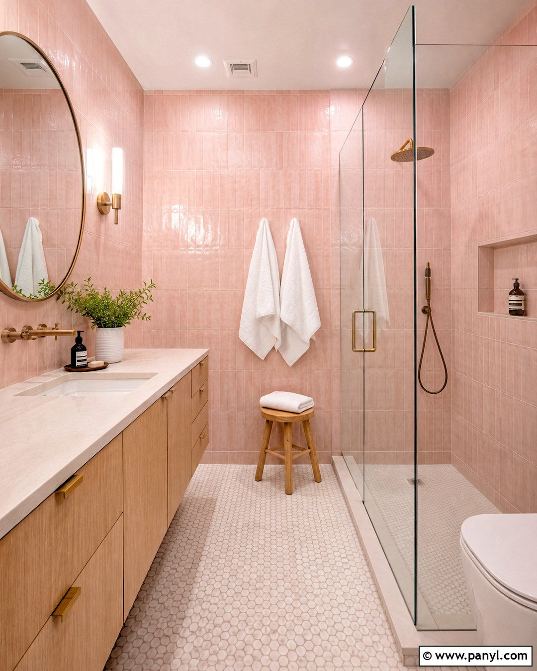 Pink Bathroom Tile Walls - 20 pink room walls