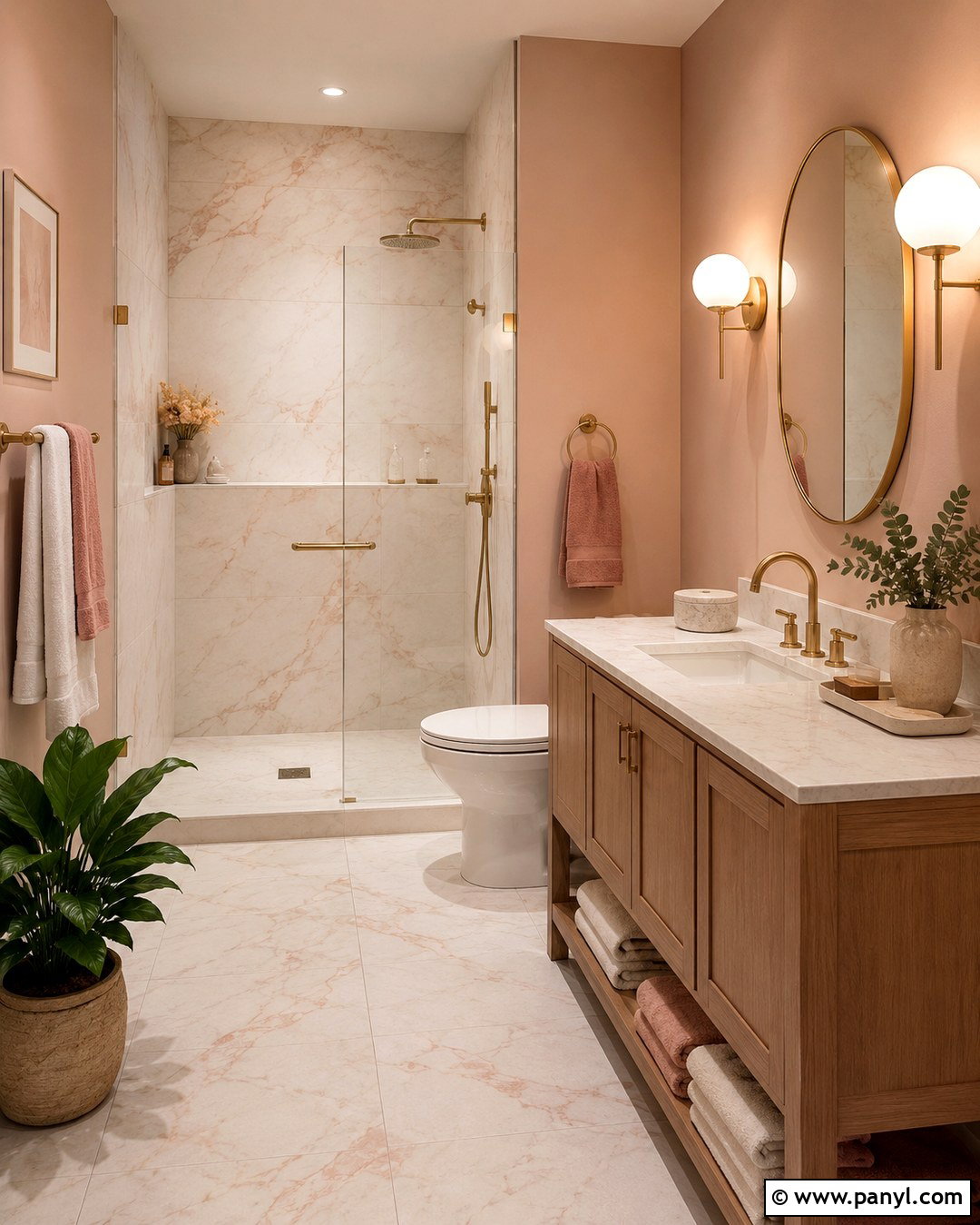 Pink Beige Bathroom - 20 Beige Bathroom Colors
