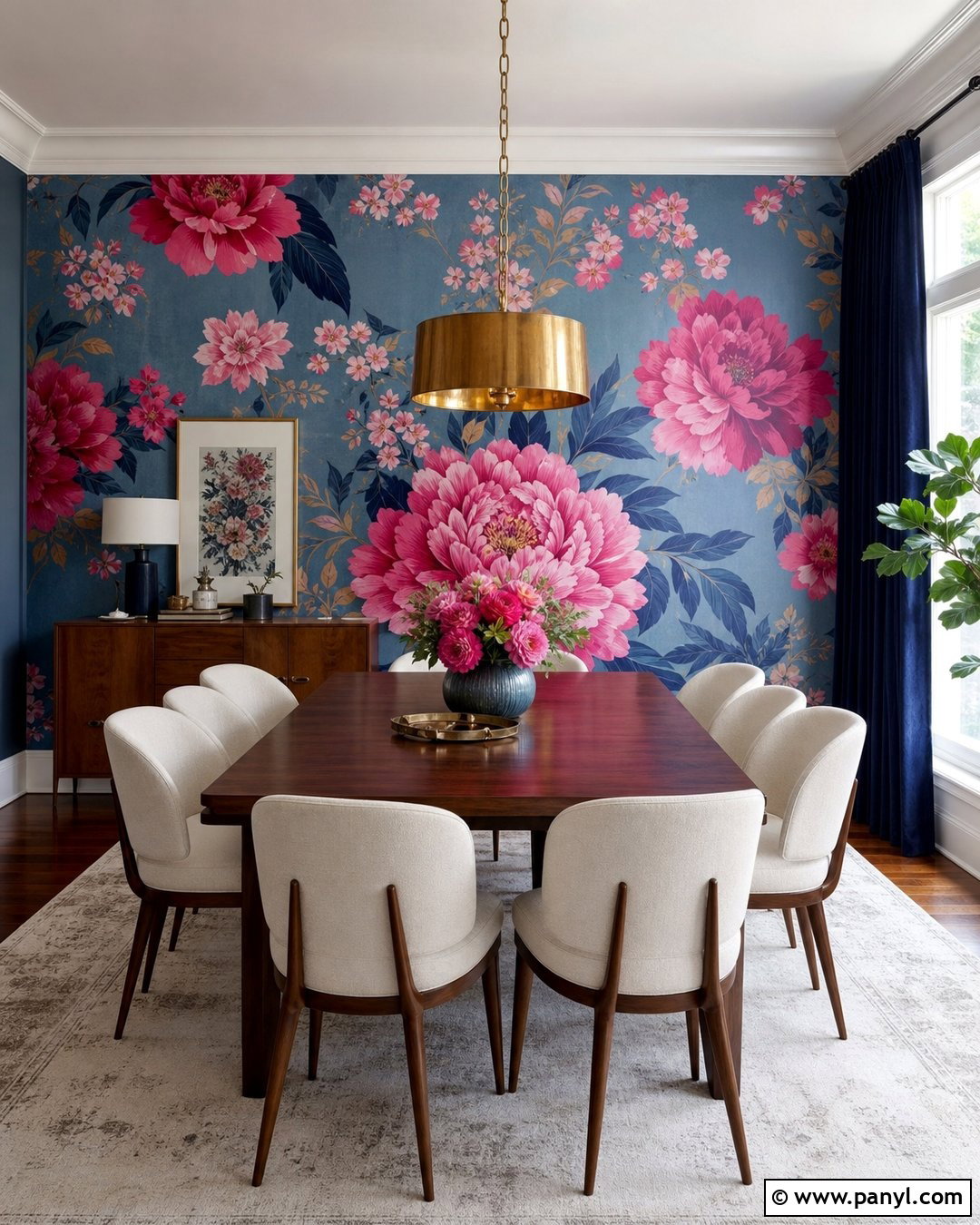 20 Pink Blue Fuchsia Wall Ideas for Bright, Eclectic Rooms