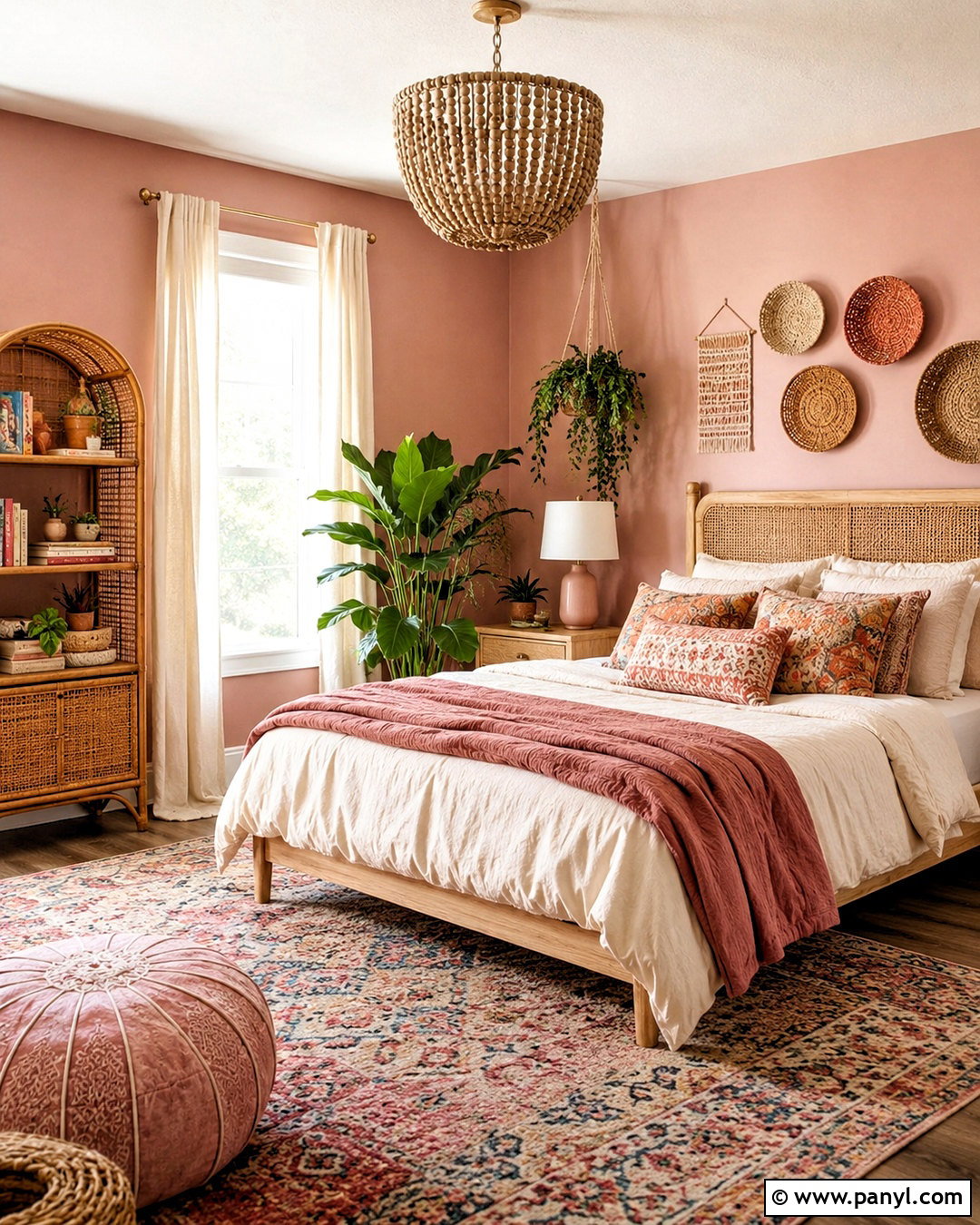 Pink Boho Girls Bedroom - 20 pink bedrooms for girls kids