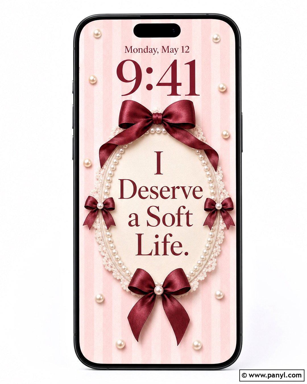 Pink Bow Affirmation Wallpaper - 20 pink affirmation wallpaper ideas