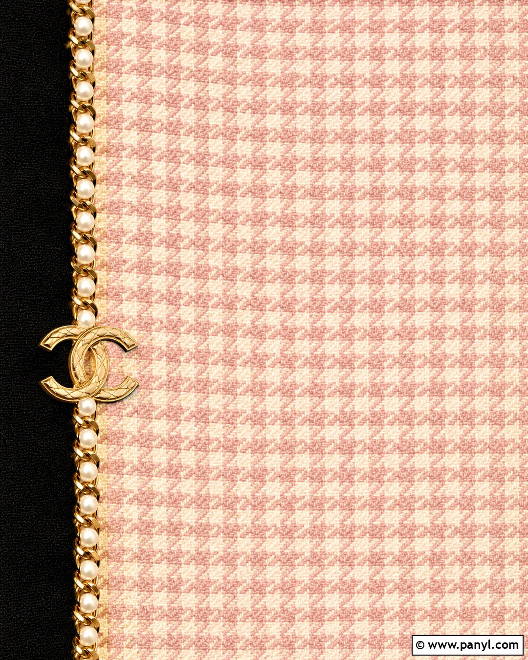 Pink Chanel Houndstooth Wallpaper - 20 pink chanel wallpapers
