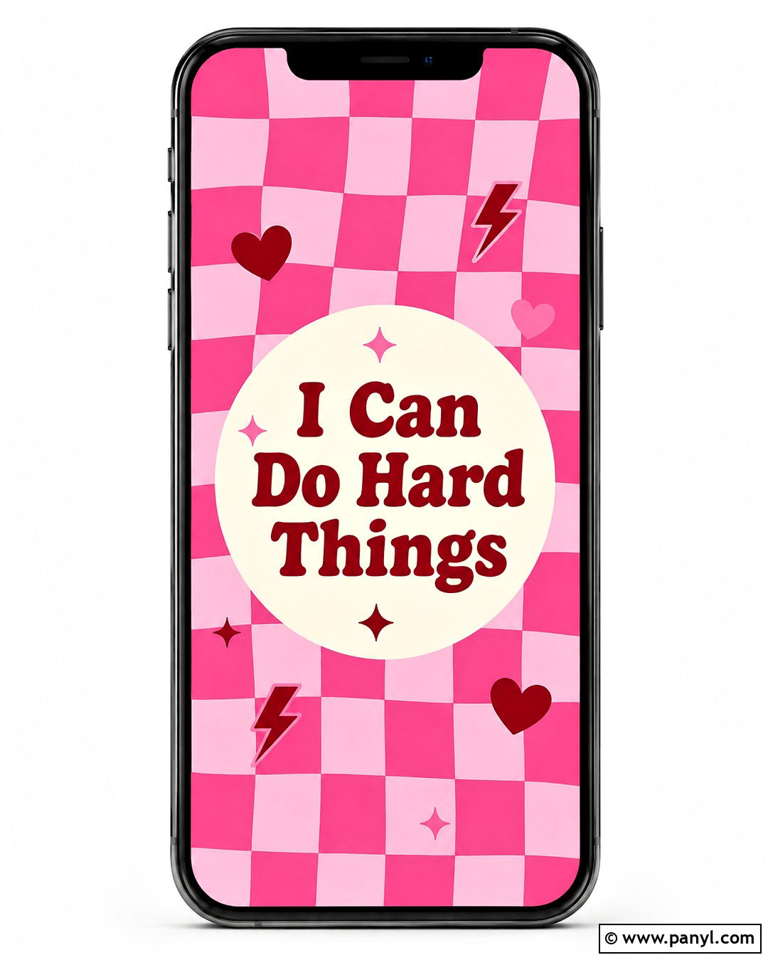 Pink Checkerboard Affirmation Wallpaper - 20 pink affirmation wallpaper ideas