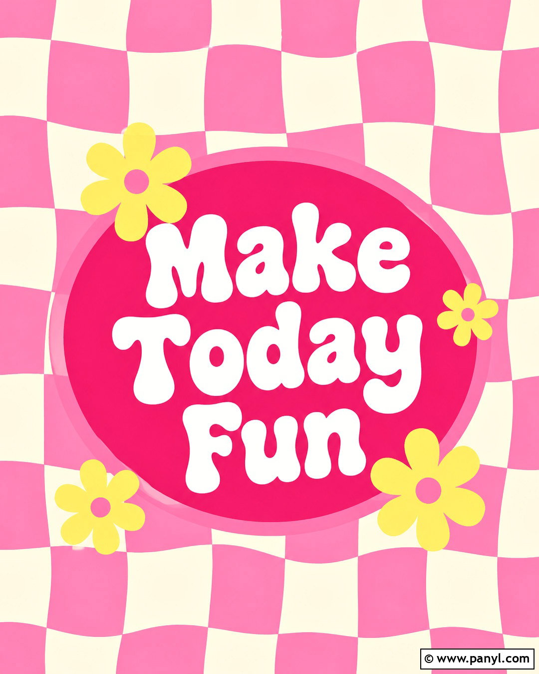 Pink Checkerboard Happy Quote Wallpaper - 40 pink wallpaper with quotes