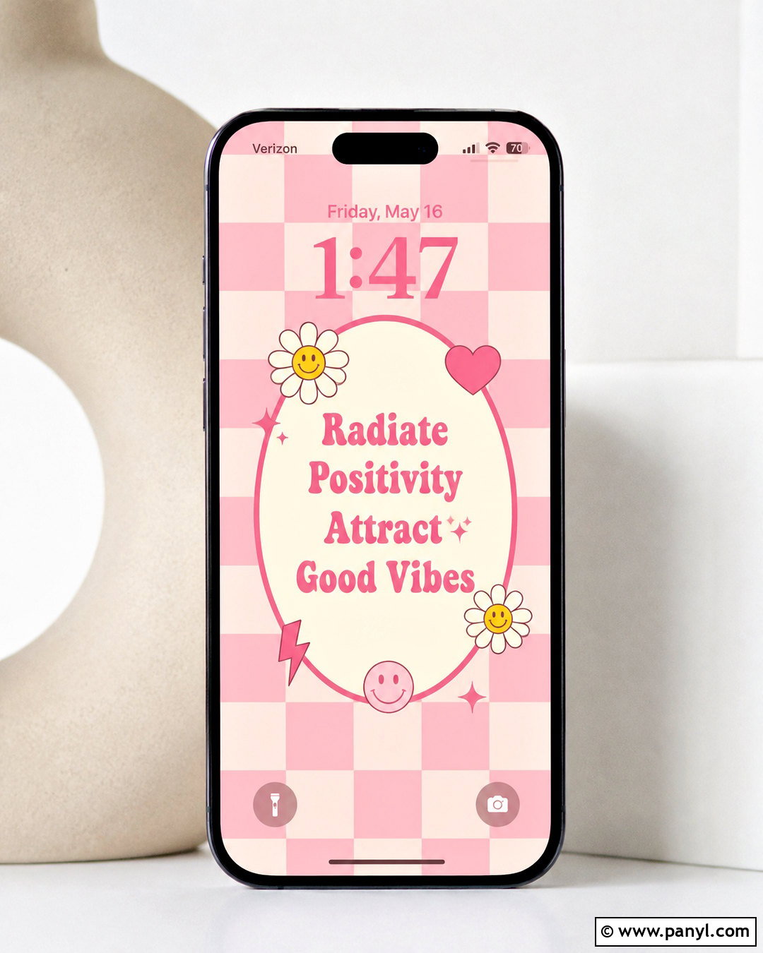 Pink Checkerboard Motivational Wallpaper - 20 pink motivational wallpaper ideas