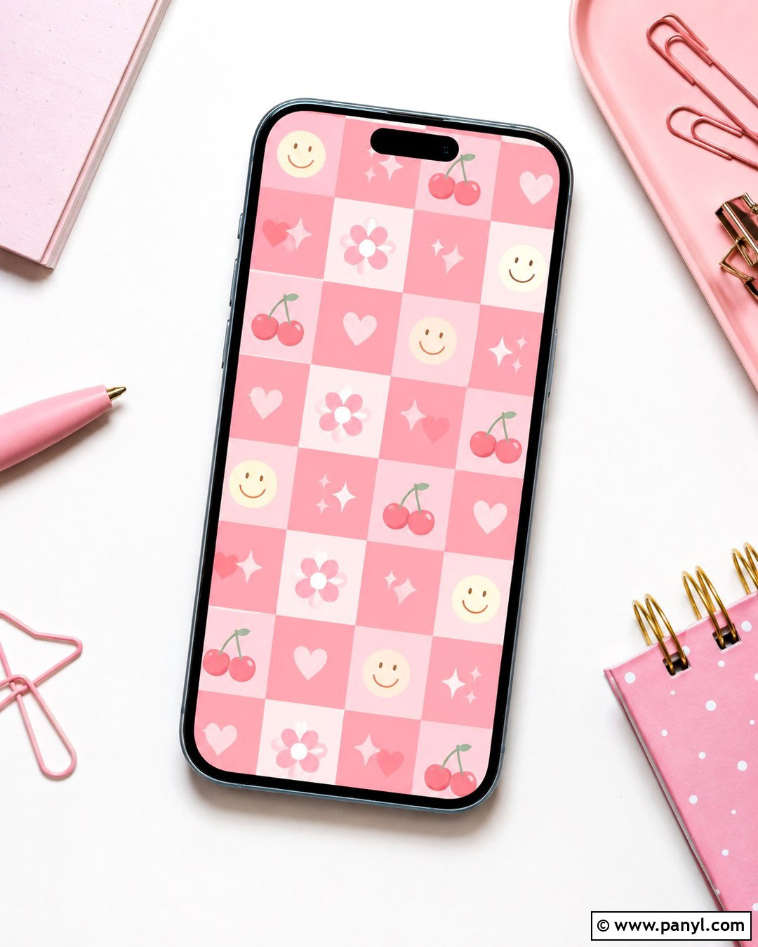 Pink Checkerboard Smile Wallpaper - 20 Smile And Be Happy Wallpaper Ideas