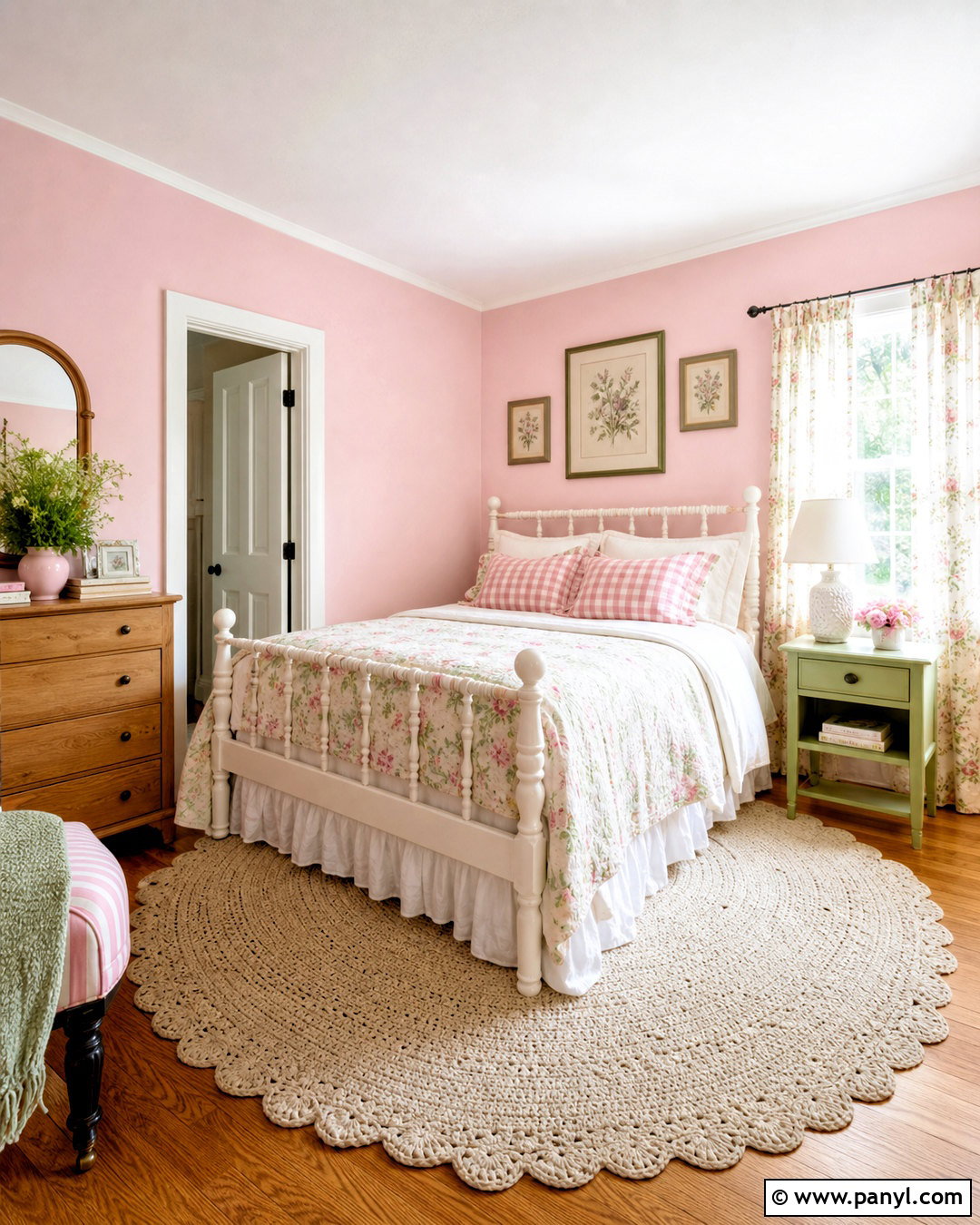 Pink Cottage Room - 20 simple pink room ideas
