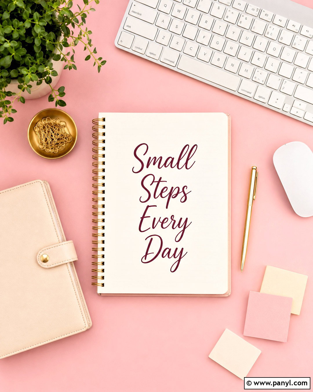 Pink Desk Productivity Quote Wallpaper - 40 pink wallpaper with quotes