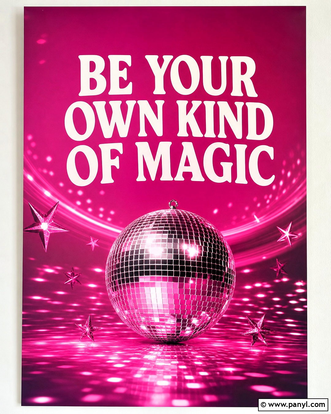Pink Disco Motivation Quote - 20 quotes with pink background ideas