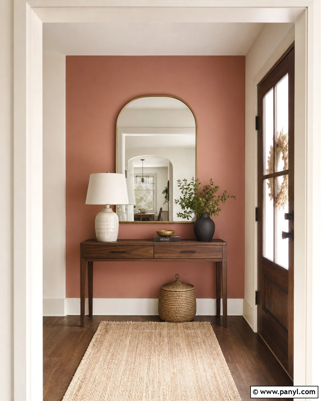 Pink Entryway Accent Wall - 35 pink accent walls