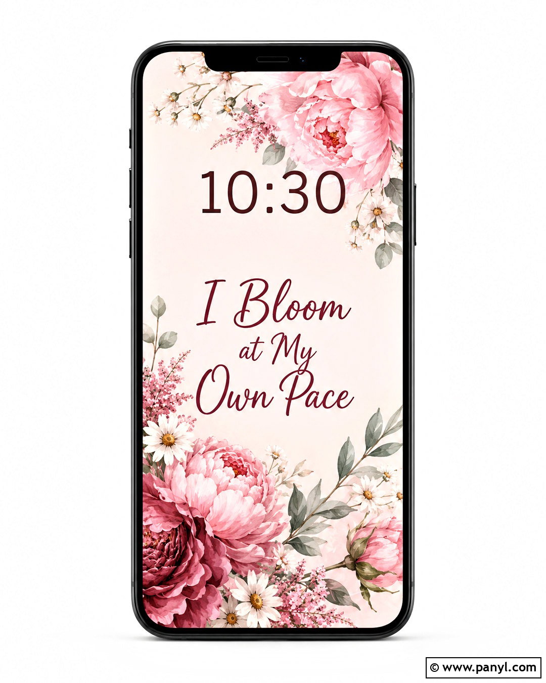Pink Floral Affirmation Wallpaper - 20 pink affirmation wallpaper ideas