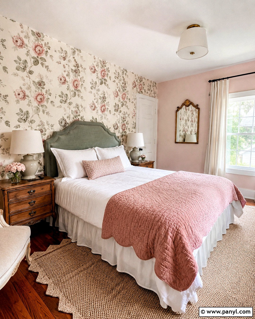 Pink Floral Wallpaper Bedroom - 20 pink room walls