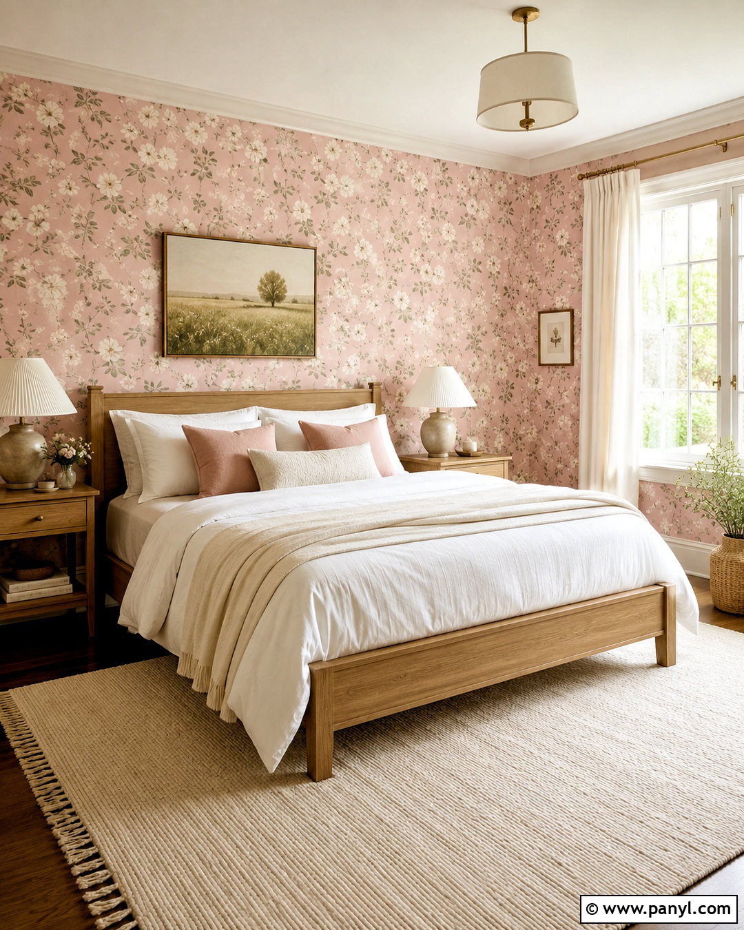 Pink Floral Wallpaper Bedroom - 20 pink positive wallpaper ideas