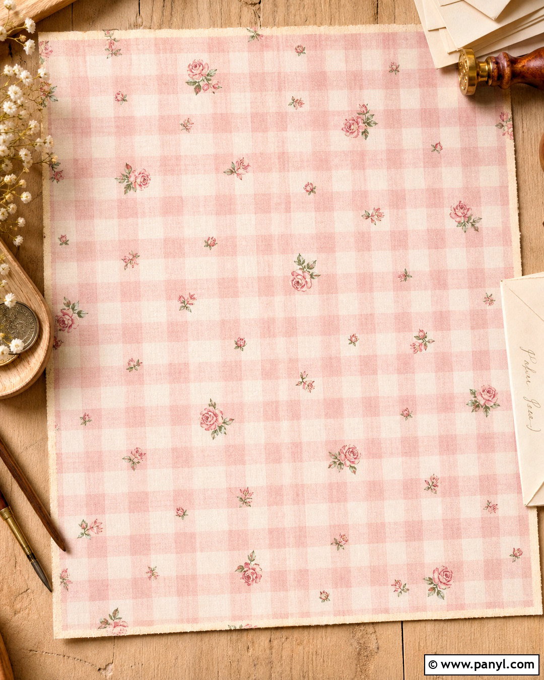 Pink Gingham Background - 20 gingham background aesthetic ideas