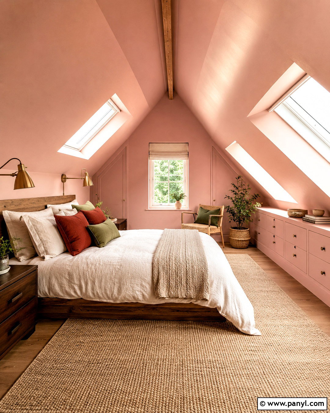 Pink Ground Attic Bedroom - 40 pink ground farrow and ball ideas