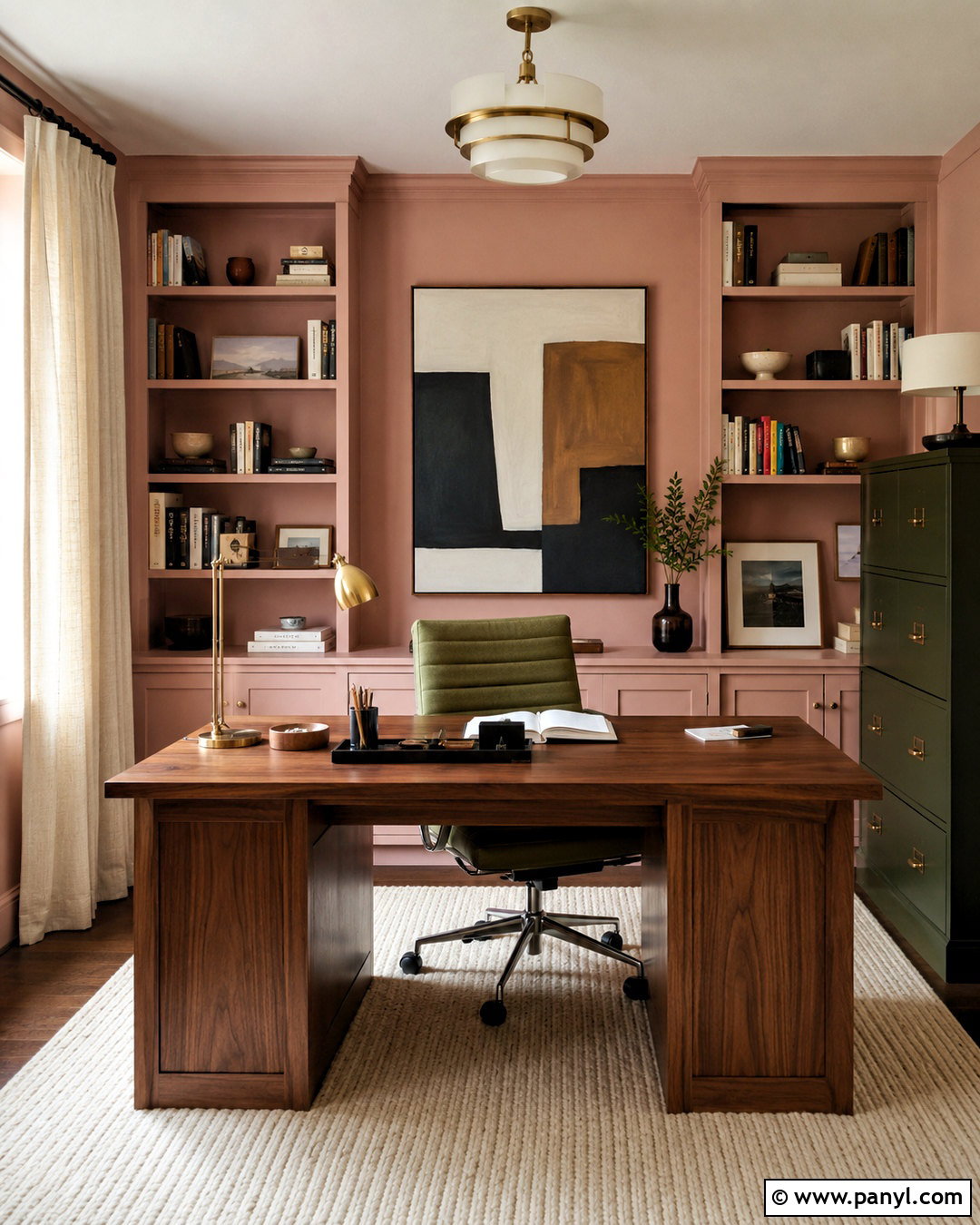 Pink Ground Home Office - 40 pink ground farrow and ball ideas