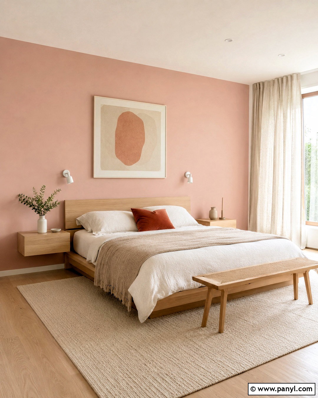 Pink Ground Scandinavian Bedroom - 40 pink ground farrow and ball ideas