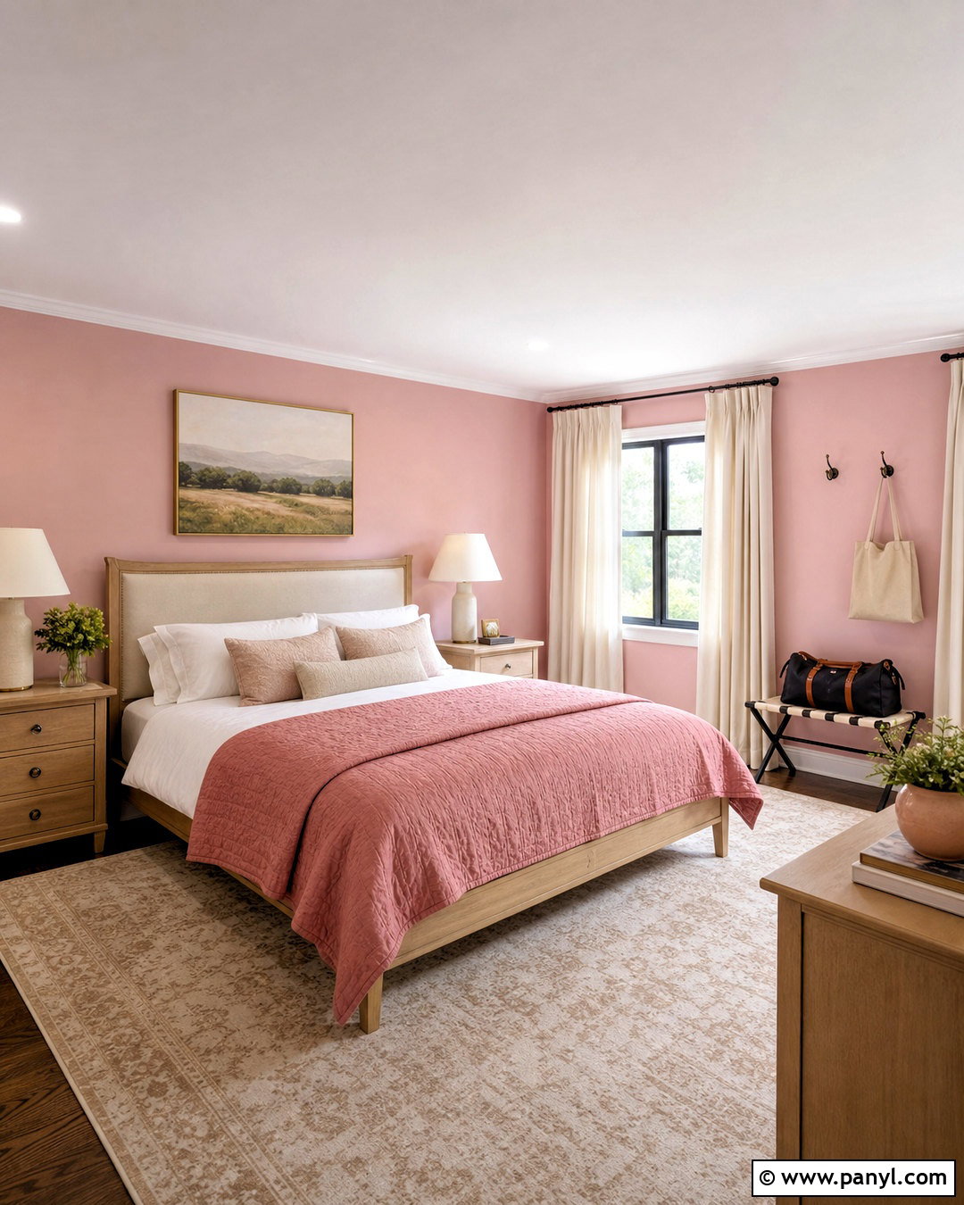 20 Simple Pink Room Ideas for a Chic, Calming Room Makeover