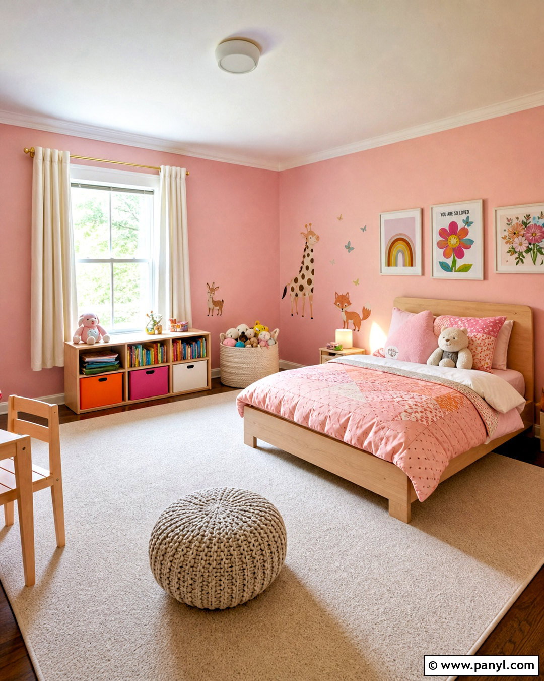 Pink Kids Room - 20 simple pink room ideas