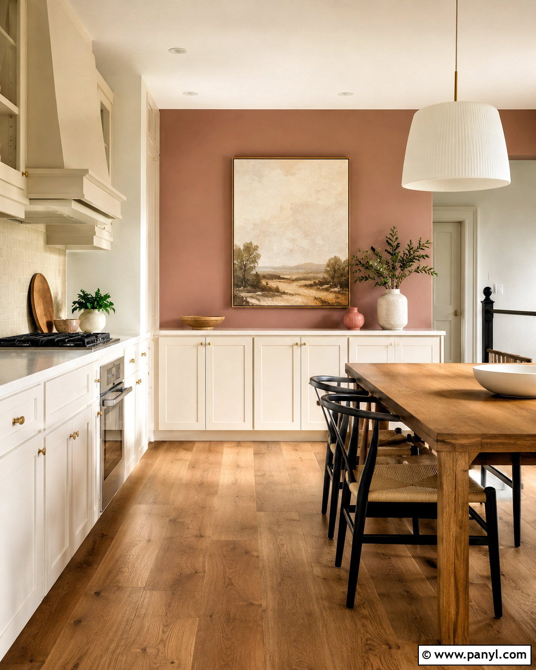 Pink Kitchen Accent Wall - 40 pink kitchen walls