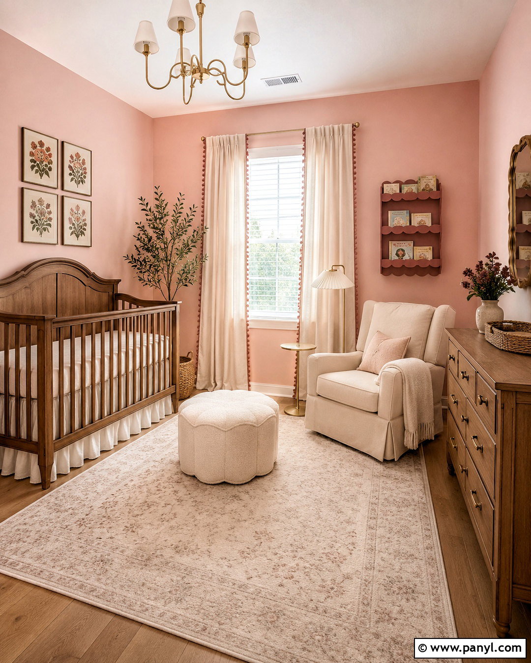 Pink Nursery - 20 nursery design ideas