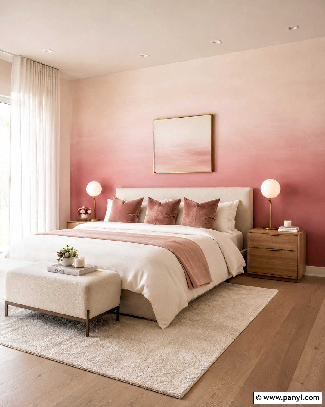 Pink Ombre Wallpaper Bedroom - 20 pink positive wallpaper ideas