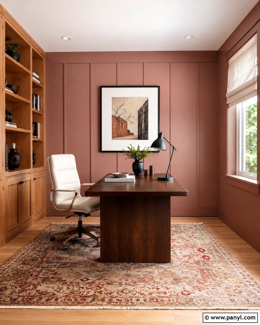 Pink Panelled Nursery Wall - 20 Pink Panelled Walls