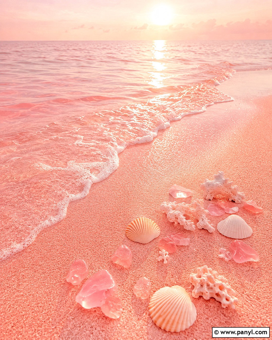 Pink Peach Beach Wallpaper - 20 pink peach aesthetic wallpaper ideas