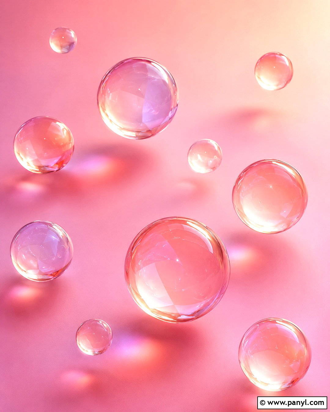 Pink Peach Glass Bubble Wallpaper - 20 pink peach aesthetic wallpaper ideas
