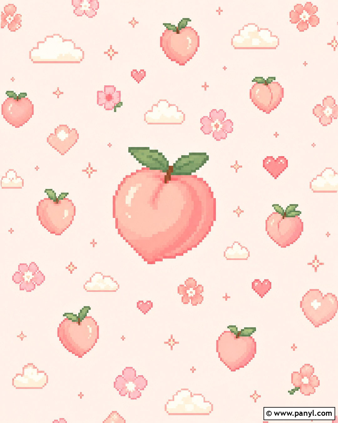 Pink Peach Pixel Wallpaper - 20 pink peach aesthetic wallpaper ideas