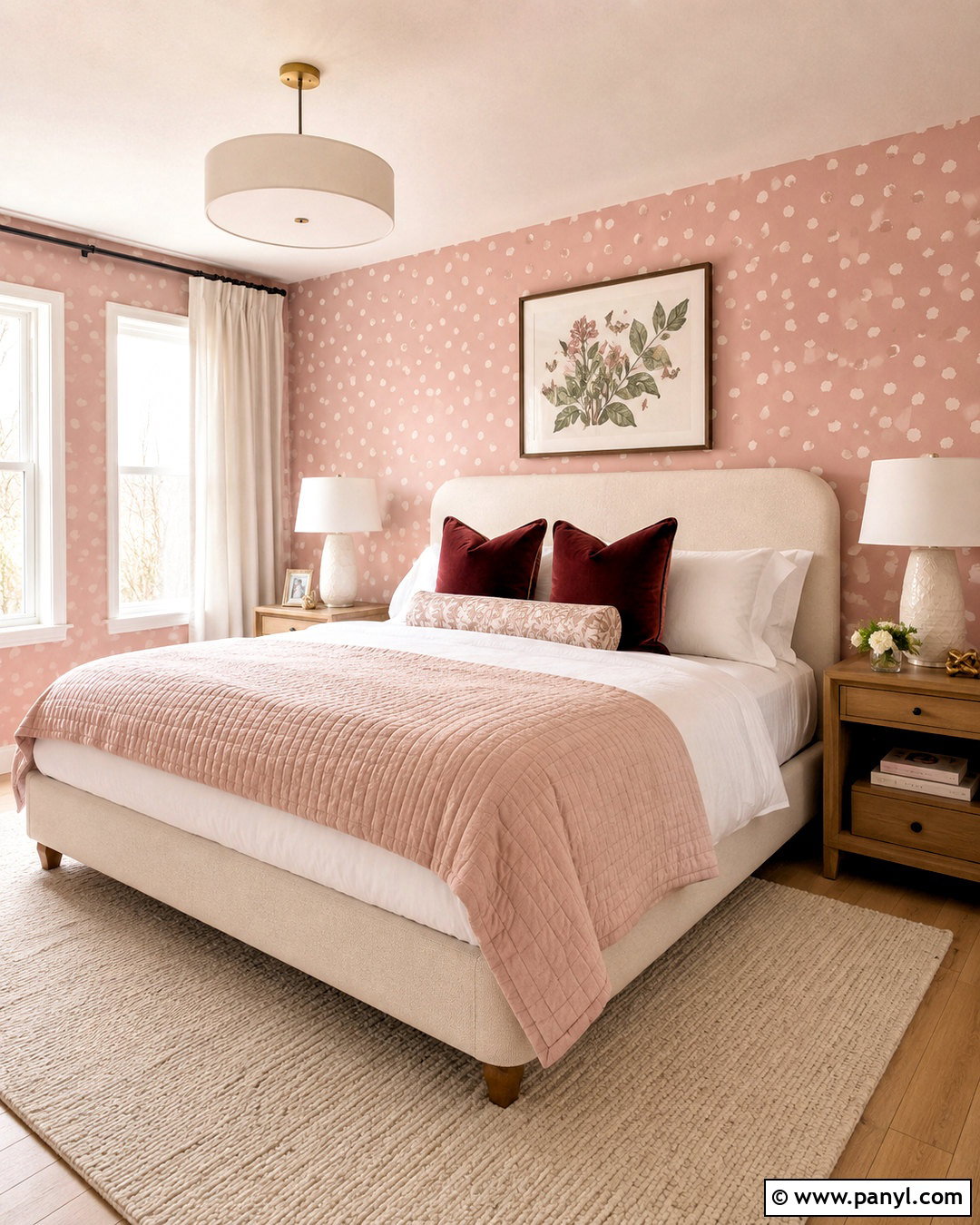 Pink Polka Dot Bedroom - 20 polka dot room ideas