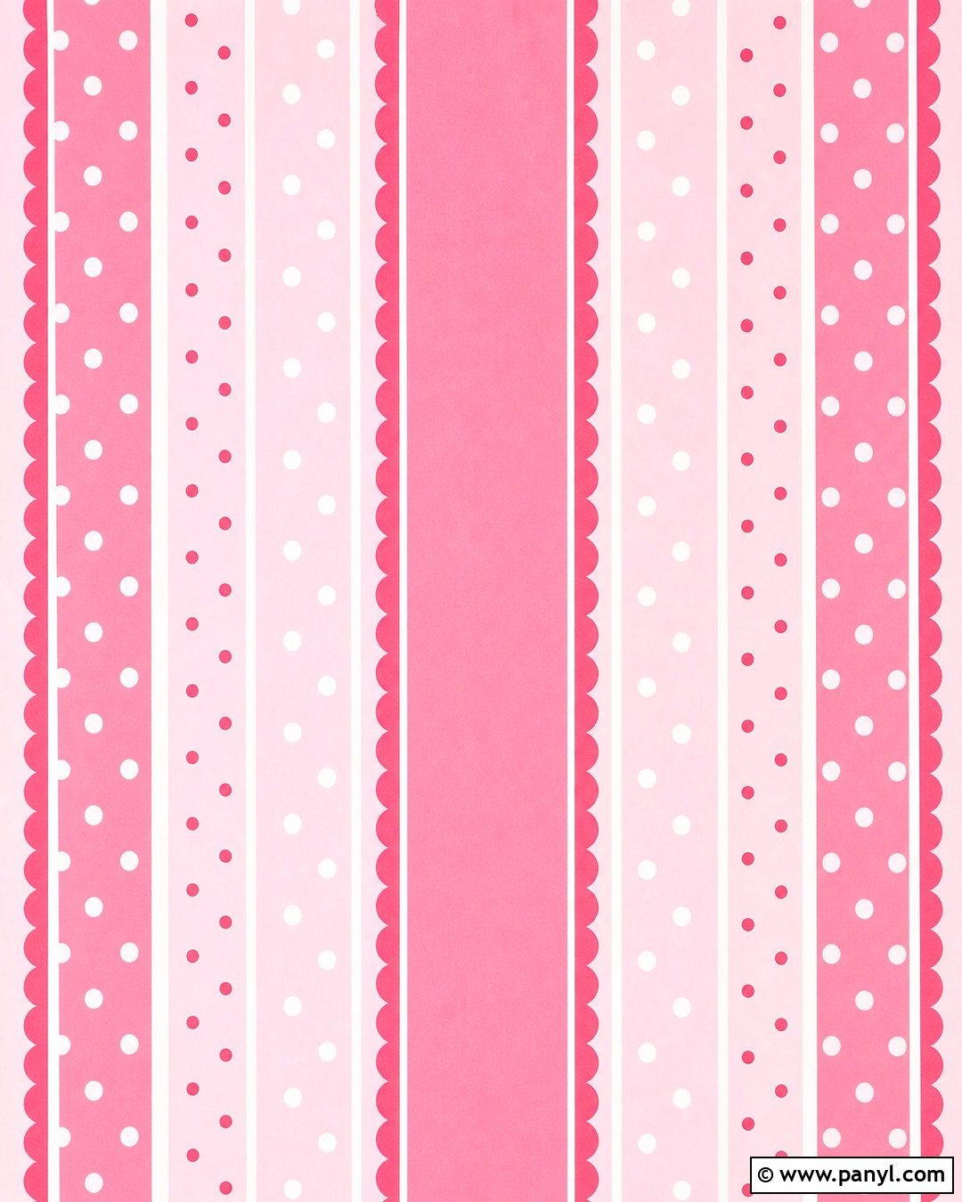 Pink Polka Dot Stripes Background - 20 pink stripes background ideas