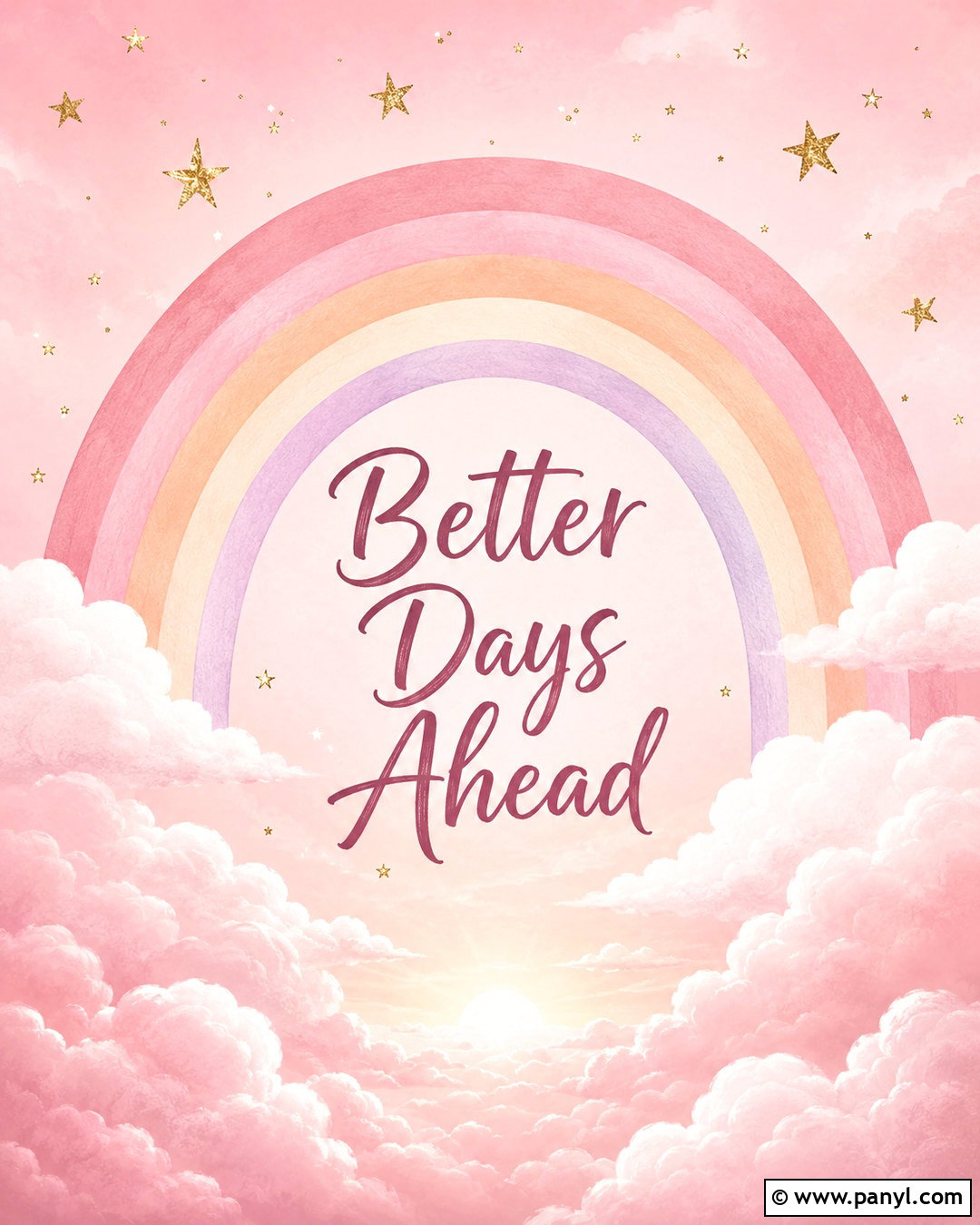 Pink Rainbow Hope Quote Wallpaper - 40 pink wallpaper with quotes