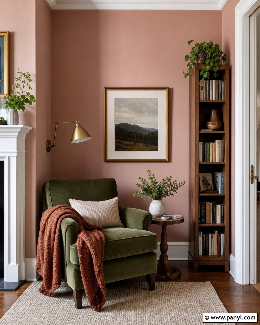Pink Reading Nook Walls - 50 Pink Wall Ideas