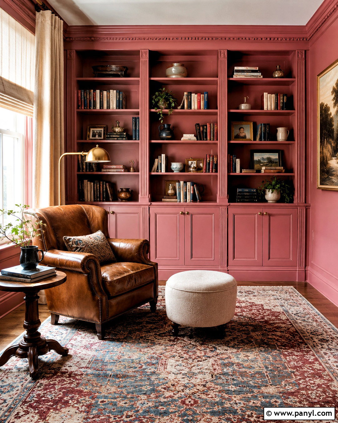 Pink Reading Room Walls - 20 pink room walls