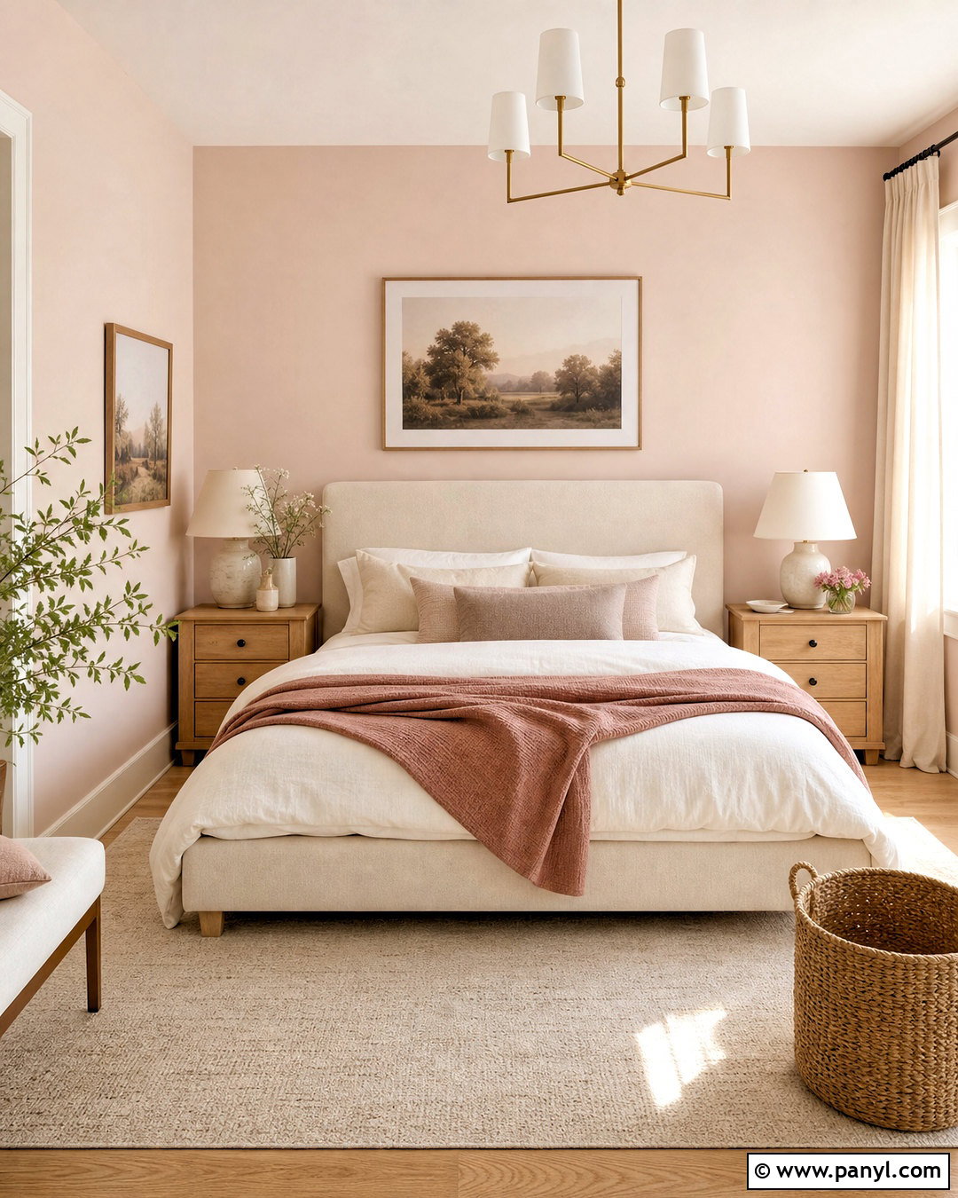 Pink Room With Beige Accents - 20 simple pink room ideas