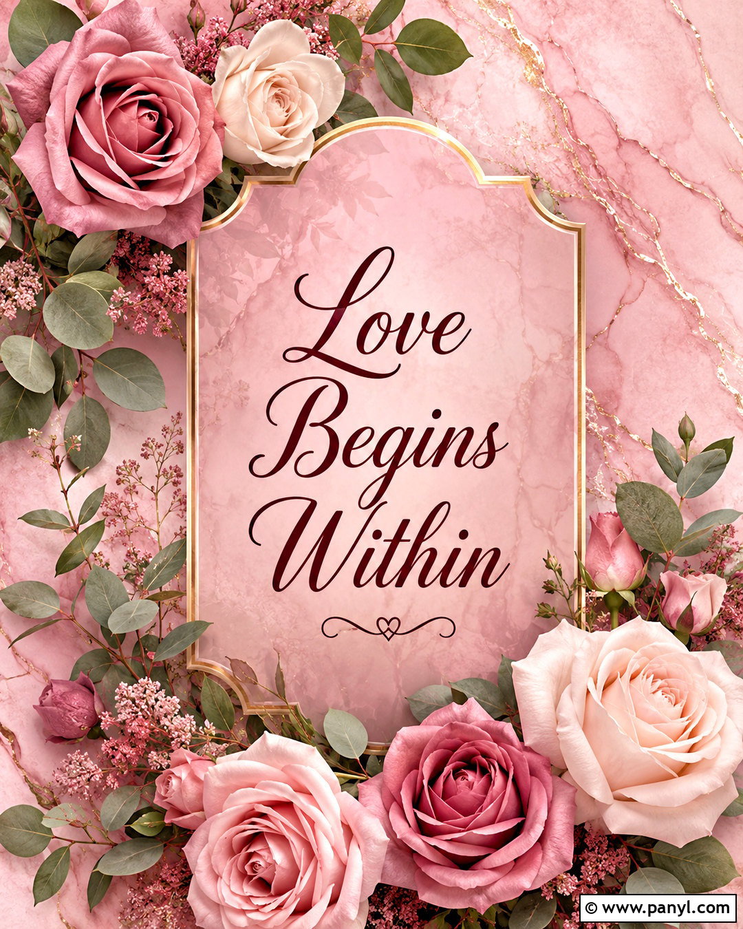 Pink Rose Romantic Quote Wallpaper - 40 pink wallpaper with quotes