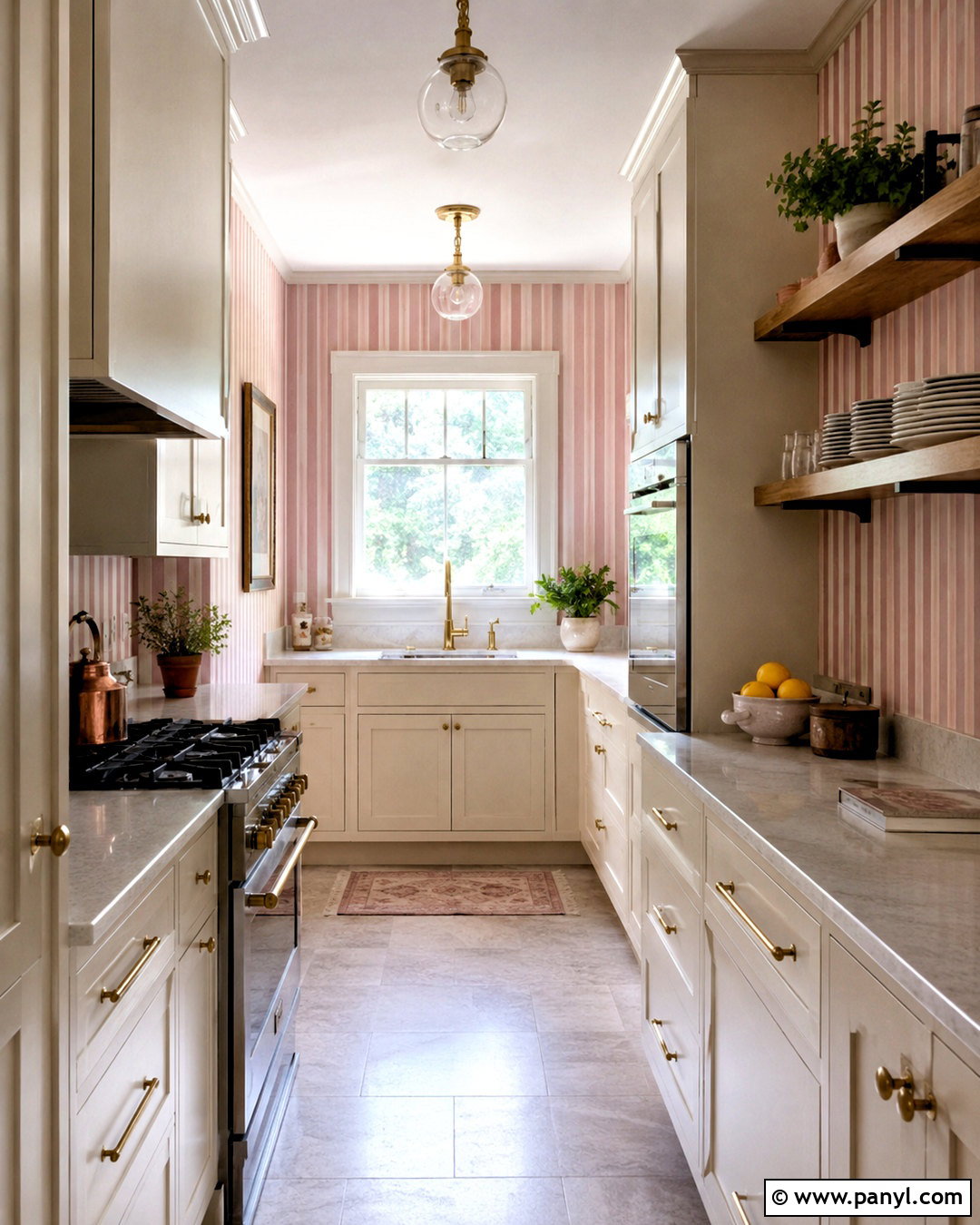 Pink Striped Kitchen Wallpaper - 20 pink kitchen wallpaper ideas
