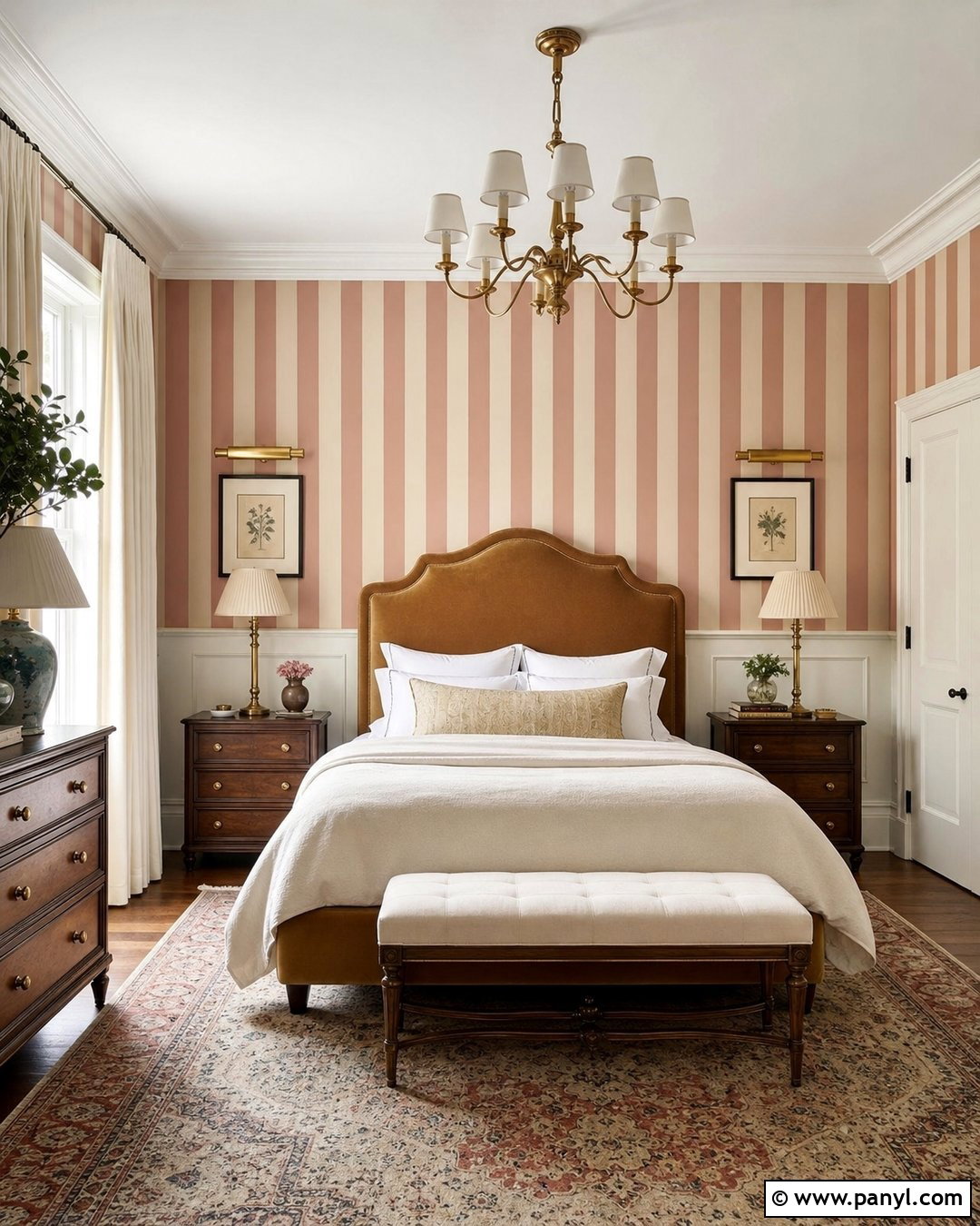 30 Pink Striped Walls Ideas for Playful, Polished Rooms