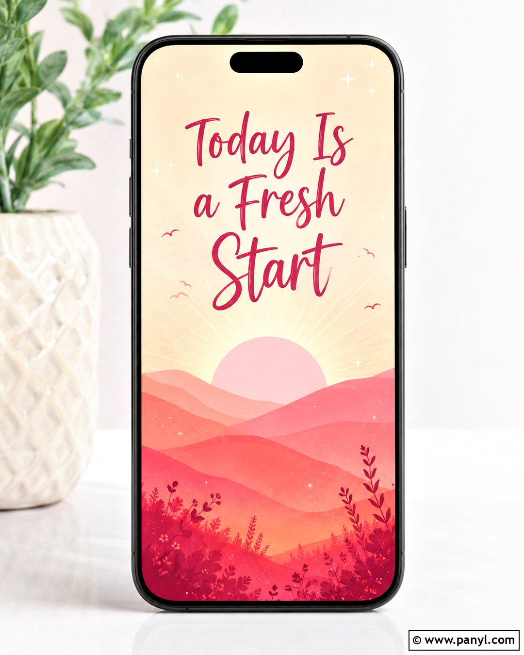 Pink Sunrise Affirmation Wallpaper - 20 pink affirmation wallpaper ideas