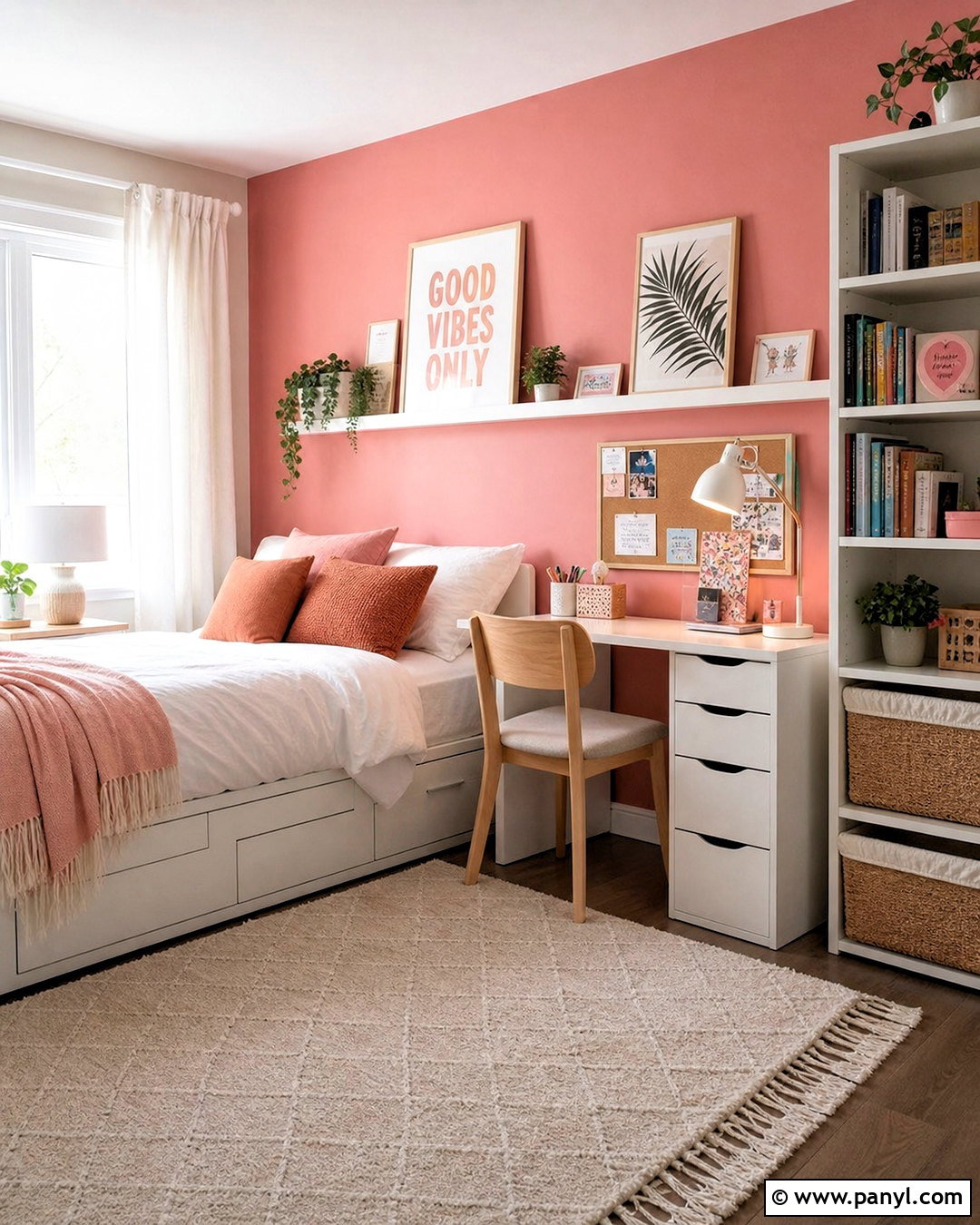 Pink Teen Room - 20 simple pink room ideas