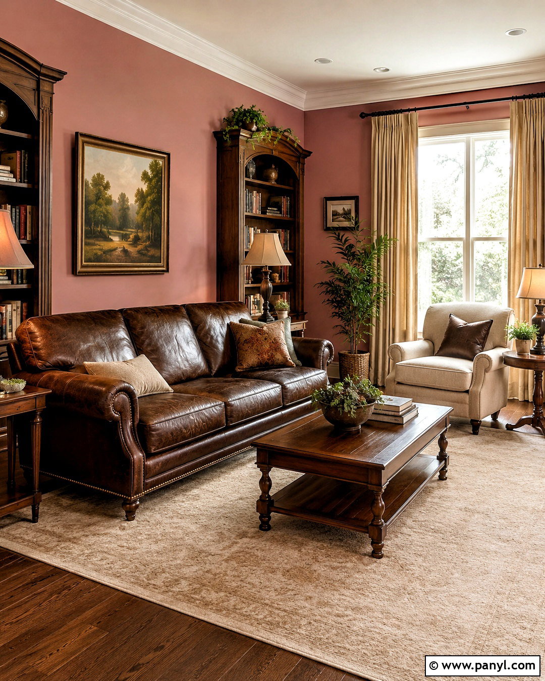 Pink Walls With Chocolate Brown Furniture - 20 What Colours Go With Pink Walls