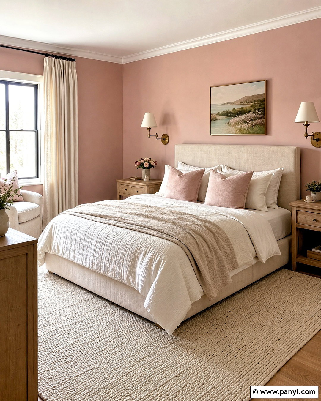 Pink Walls With Cream Furniture - 20 What Colours Go With Pink Walls