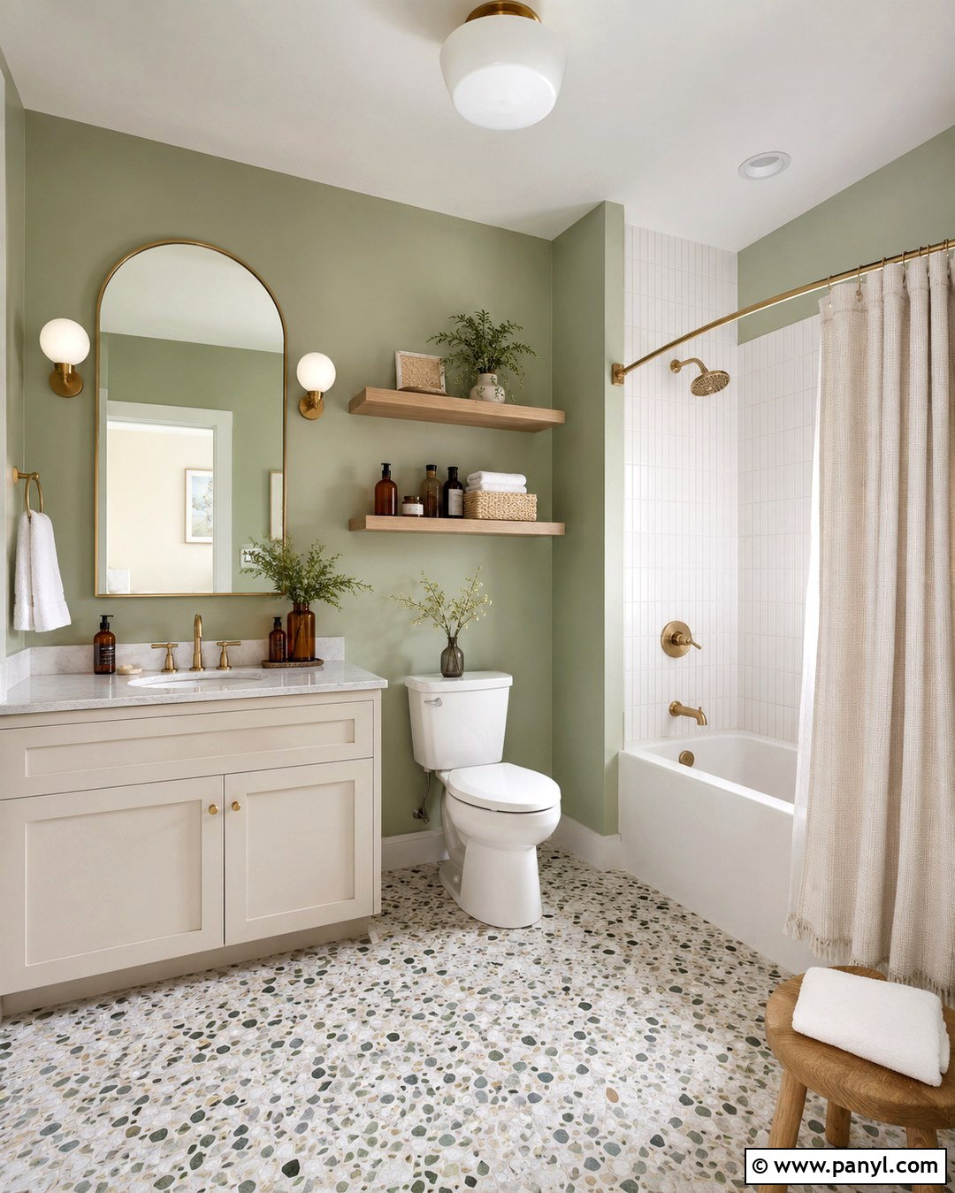 Pistachio Green Bathroom Walls - 20 Best Green For Bathroom Walls