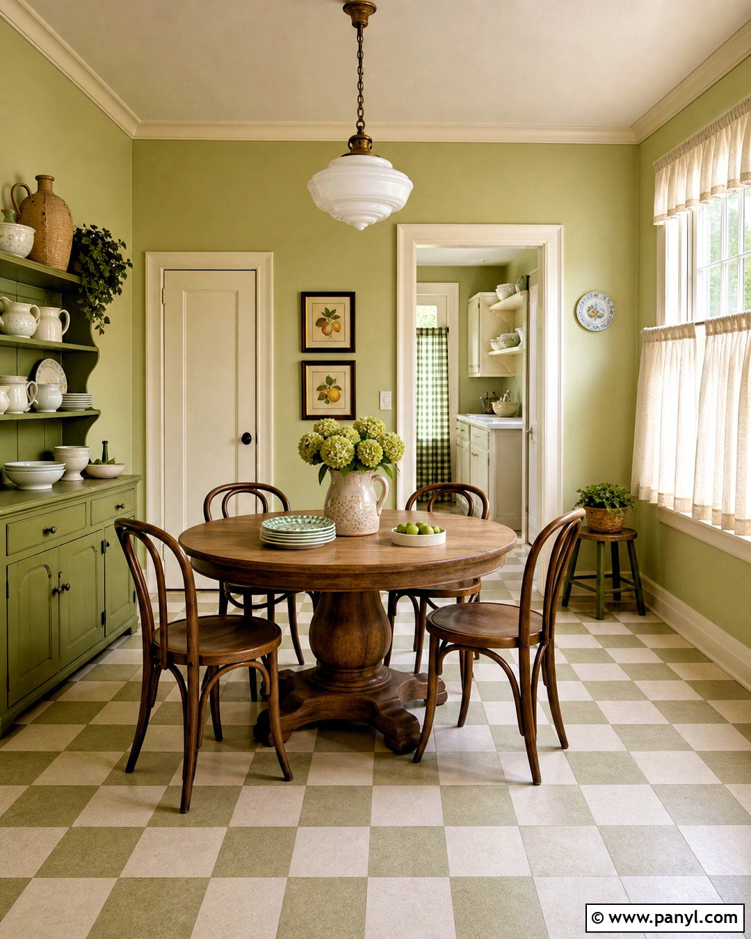 Pistachio Green Breakfast Room - 20 green room colors