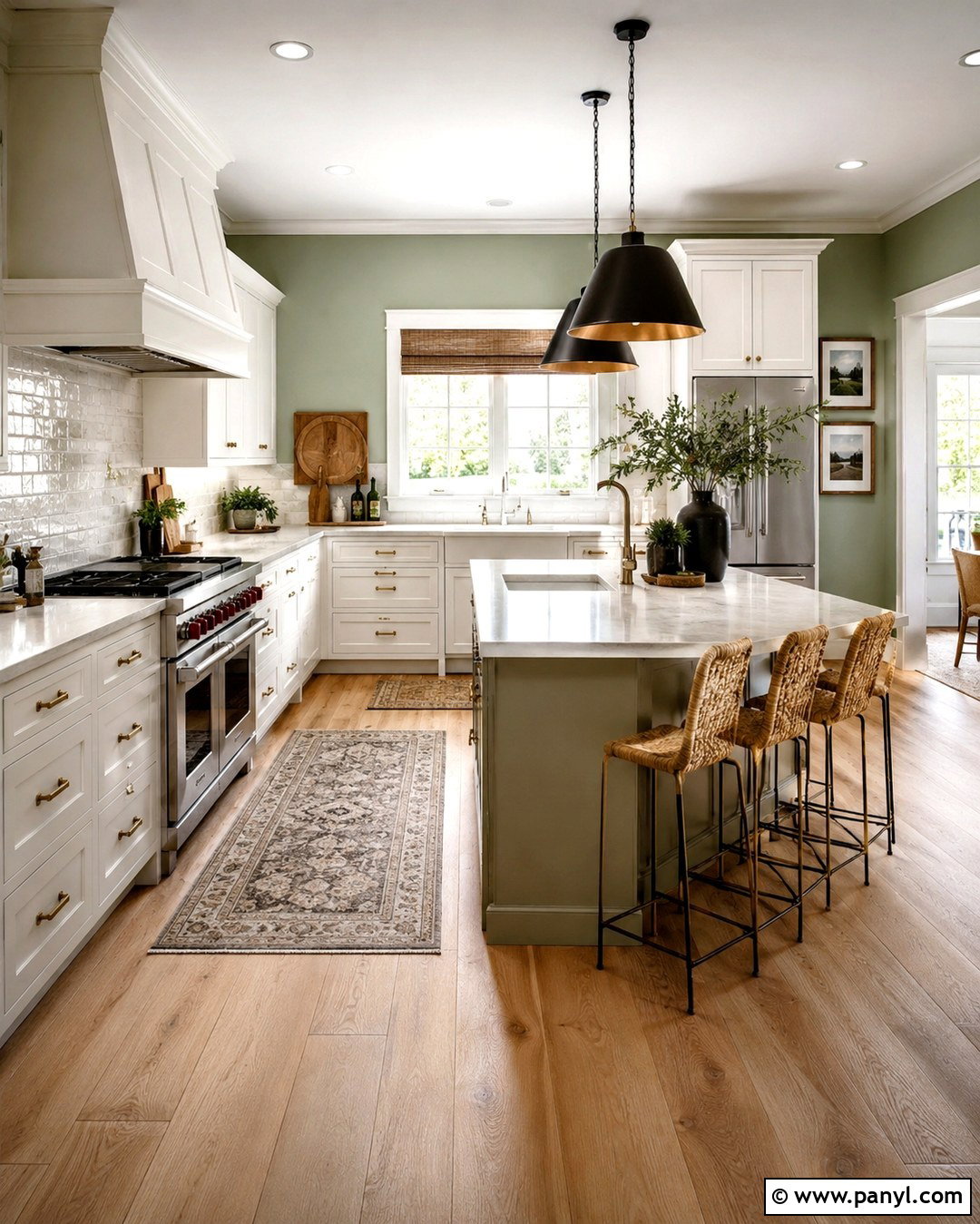 Pistachio Green Kitchen Walls With White Cabinets - 20 pistachio green kitchen walls