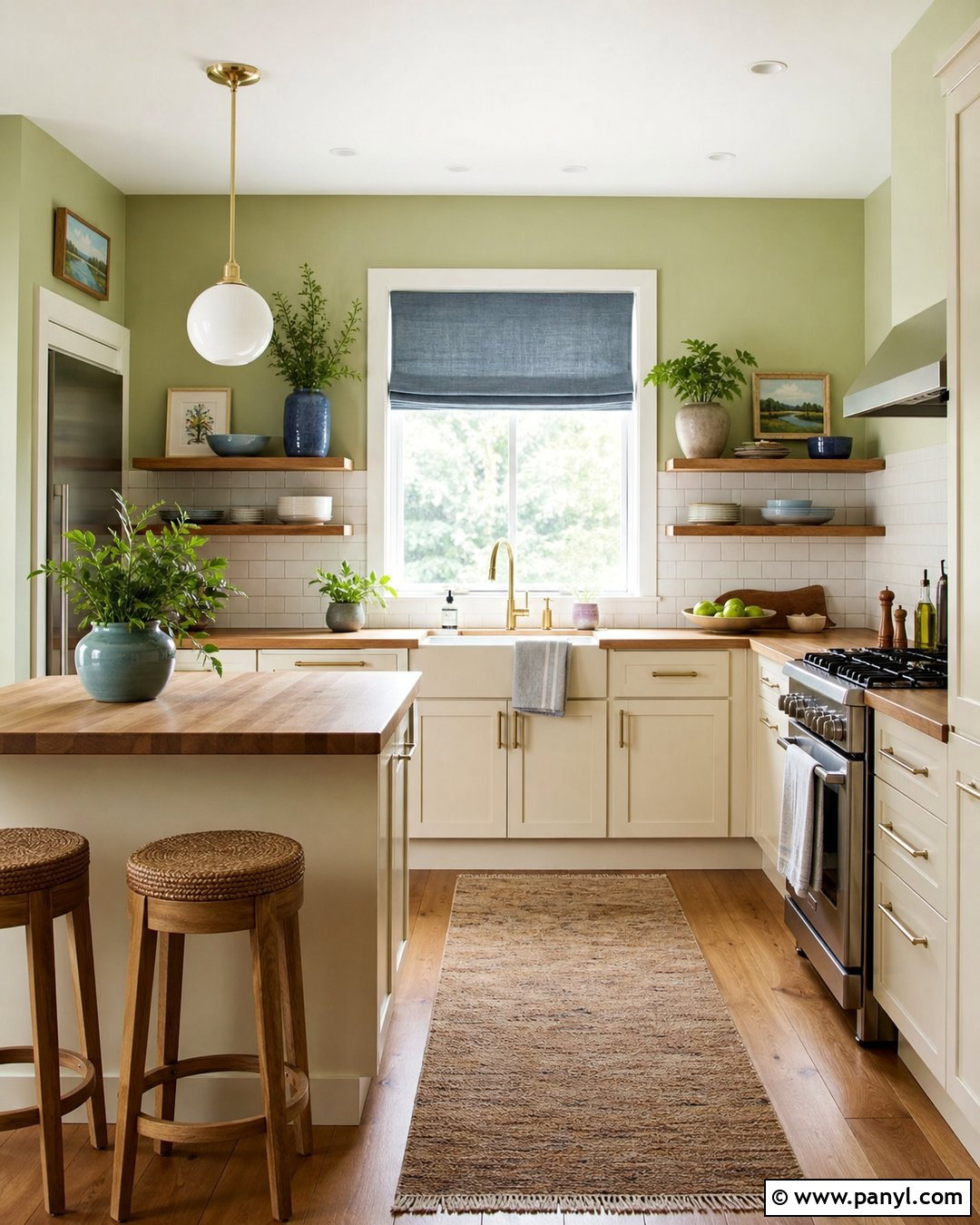 Pistachio Green Wall Color - 50 wall color ideas