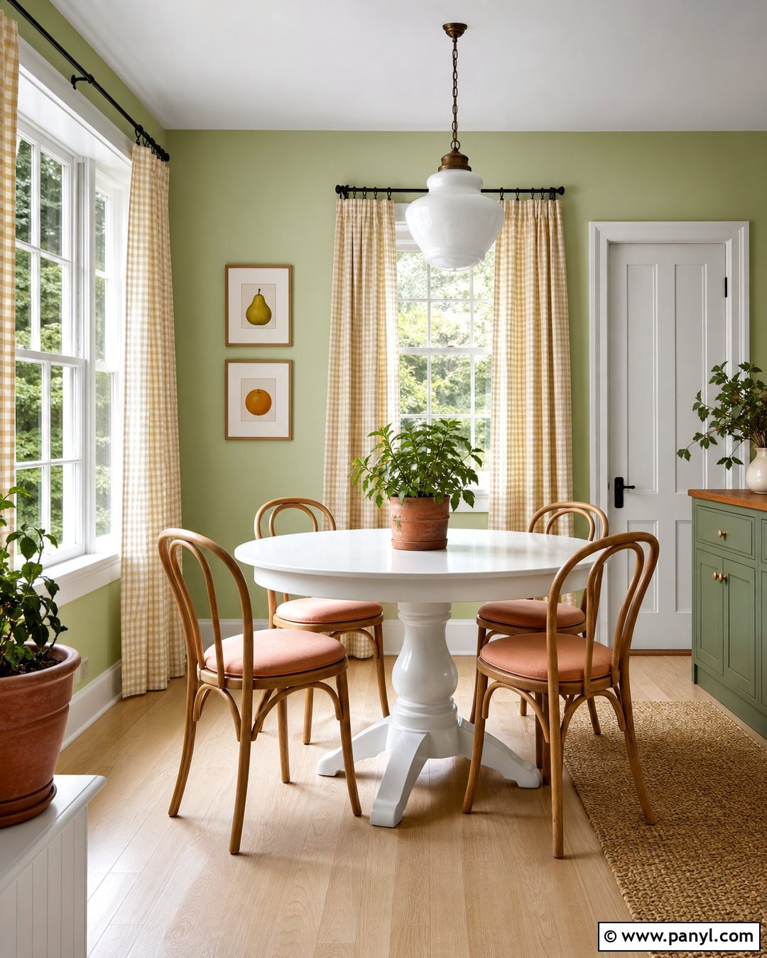 Pistachio Green Wall Color - 30 cute wall colors